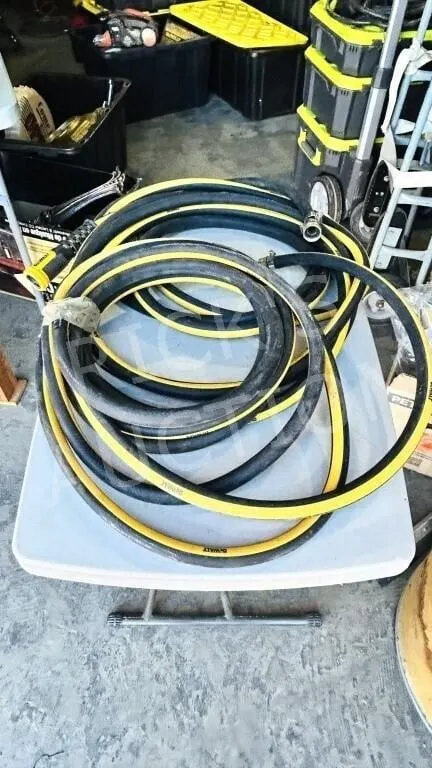 2 Dewalt water hoses