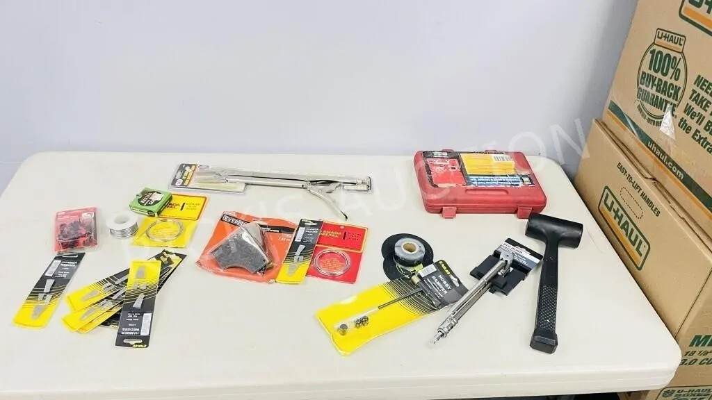 assorted hand tools & accessories