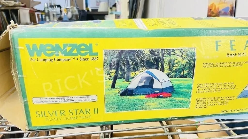 Wenzel dome tent - sleeps 4