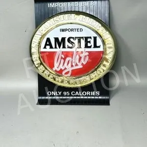 Amstel Light beer sign - approx 11" x 9"