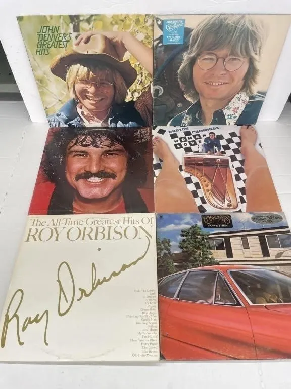 Two albums each from John Denver and Burton