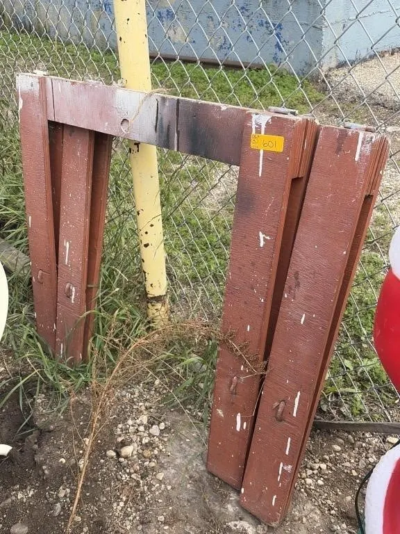 Wooden Saw Horses - Homemade