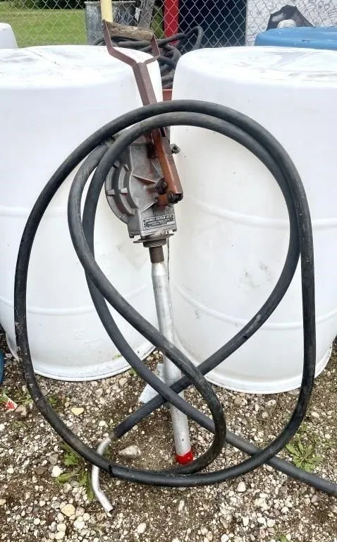 Vintage Gasboy Series 1700 "Super Jet" hand pump.