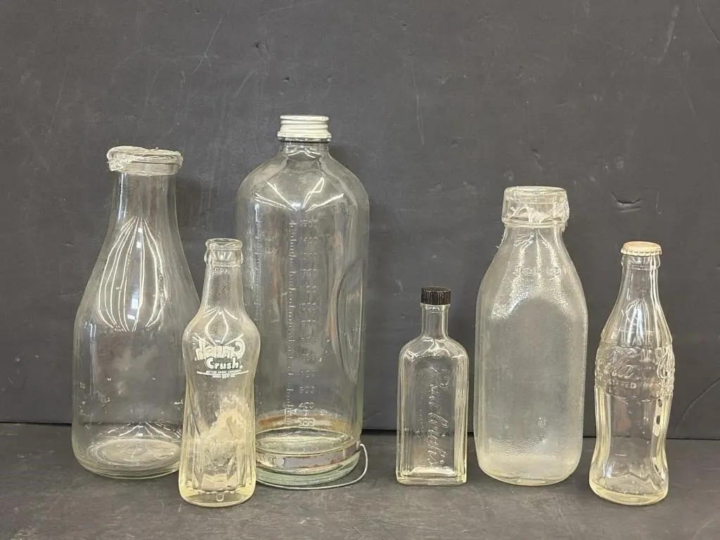 Vintage Glass Bottles