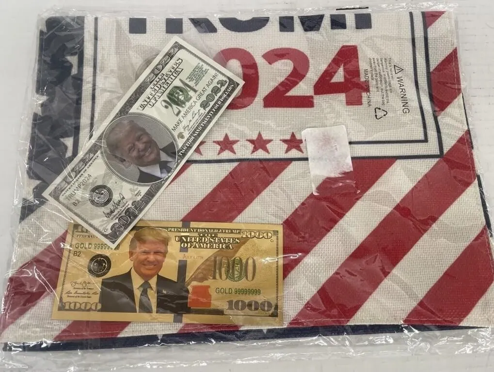 Buy these Trump collectible novelty items tariff