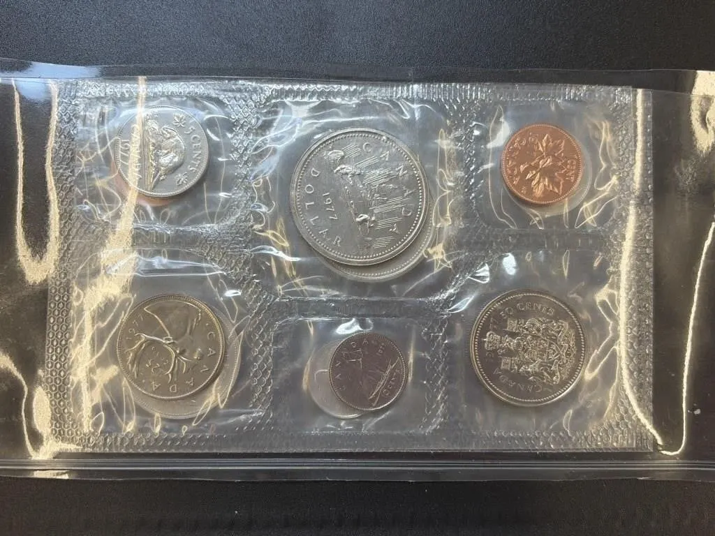 1976 and 1977 Mint Sets