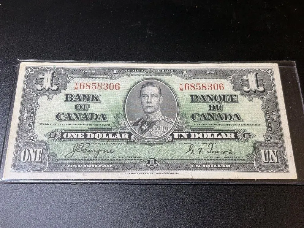 1937 One Dollar Bill