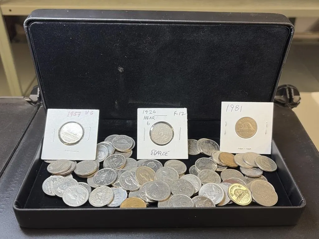 1926-2015 Five Cents in a Black Box - Missing