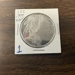 1 oz. BUFFALO ROUND .999 SILVER