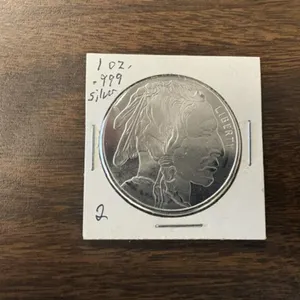 1 oz. BUFFALO ROUND .999 SILVER
