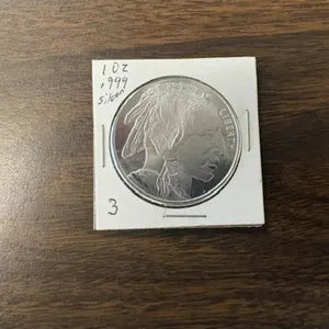 1 oz. BUFFALO ROUND .999 SILVER