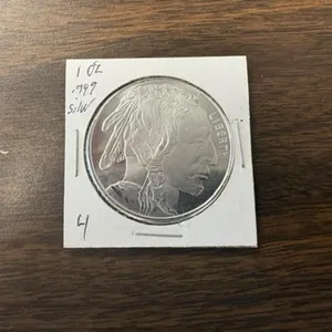 1 oz. BUFFALO ROUND .999 SILVER