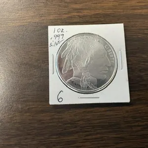 1 oz. BUFFALO ROUND .999 SILVER