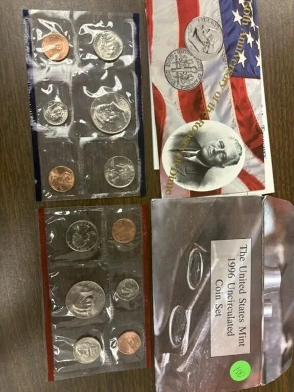 1996 P&D UNCIRCULATED SET