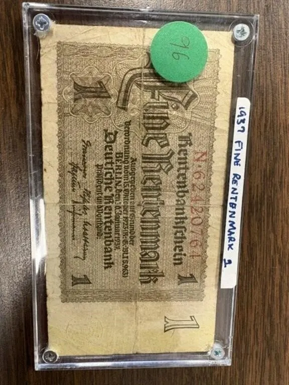 1937 GERMAN NOTE