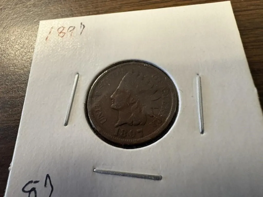 1897 INDIAN HEAD CENT
