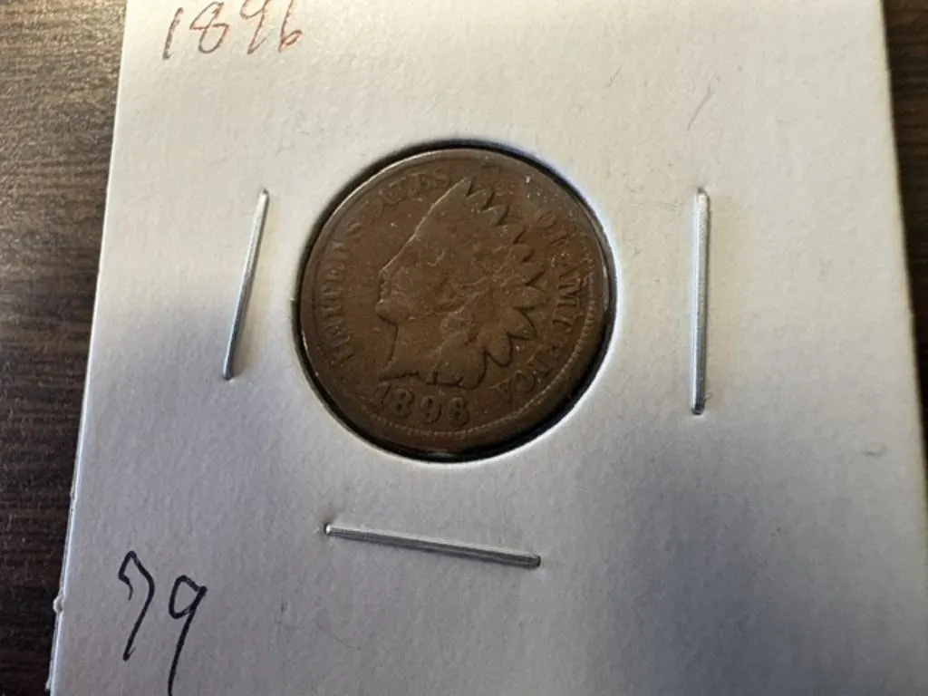 1896 INDIAN HEAD CENT