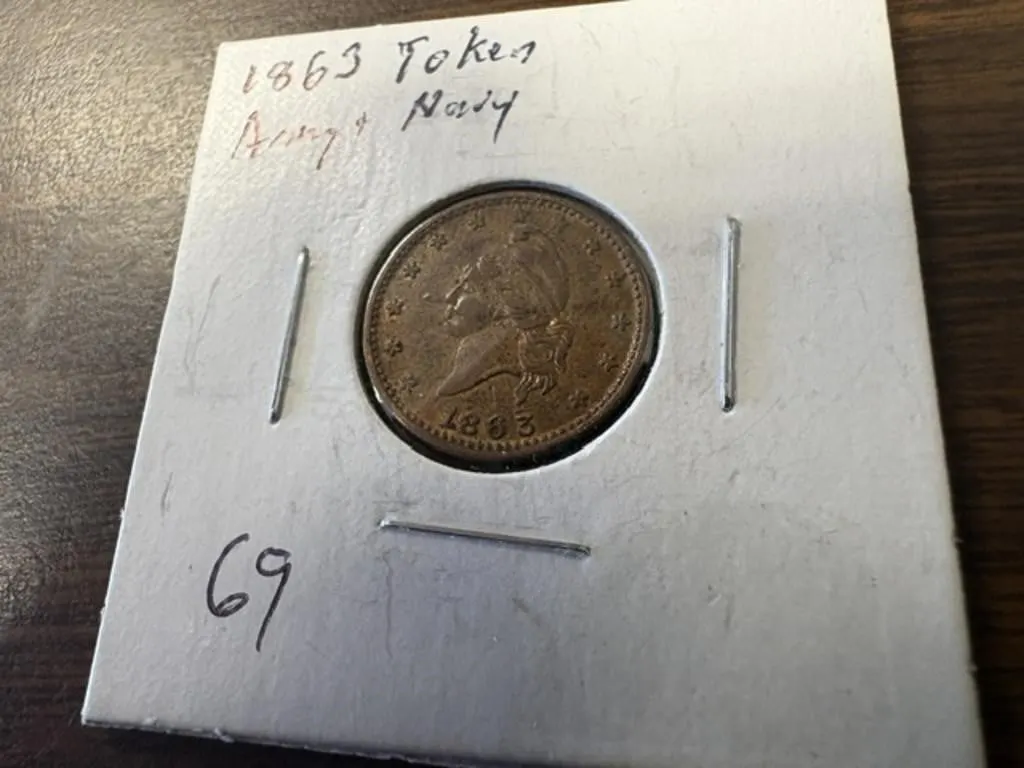 1863 ARMY/NAVY TOKEN