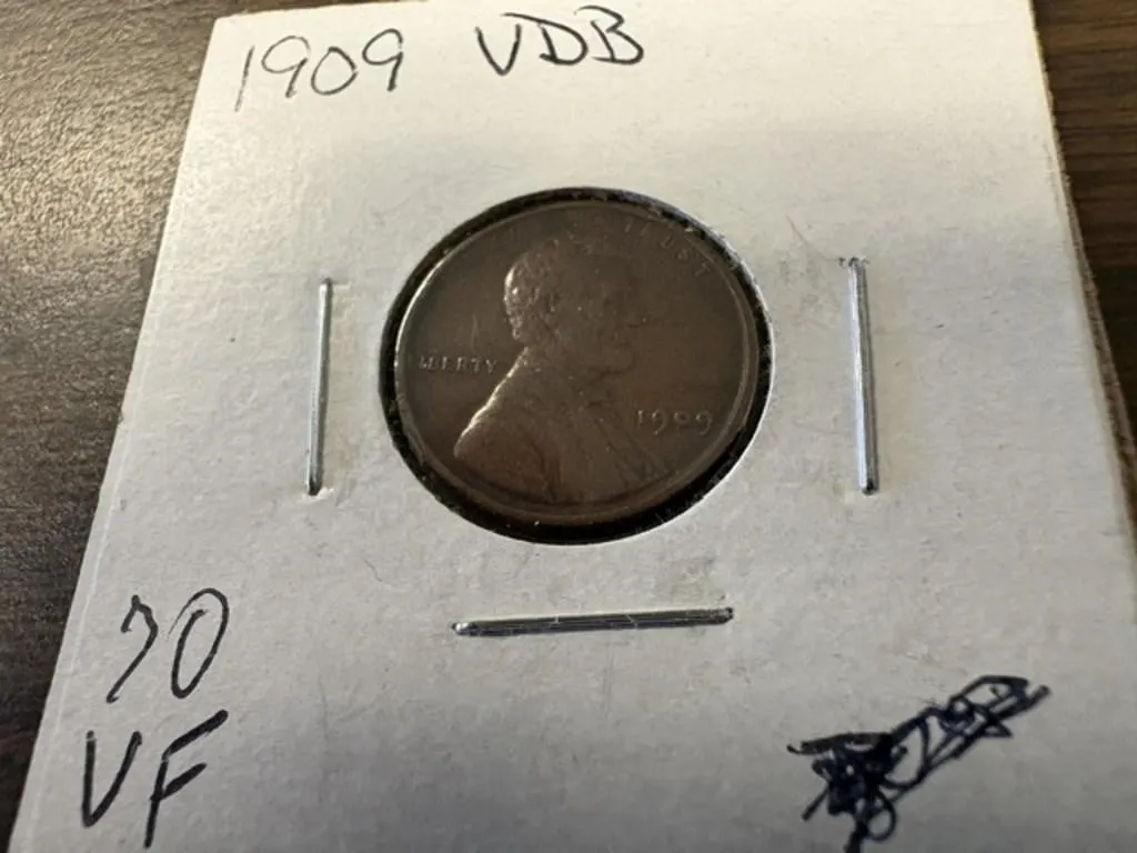 1909 VDB LINCOLN CENT