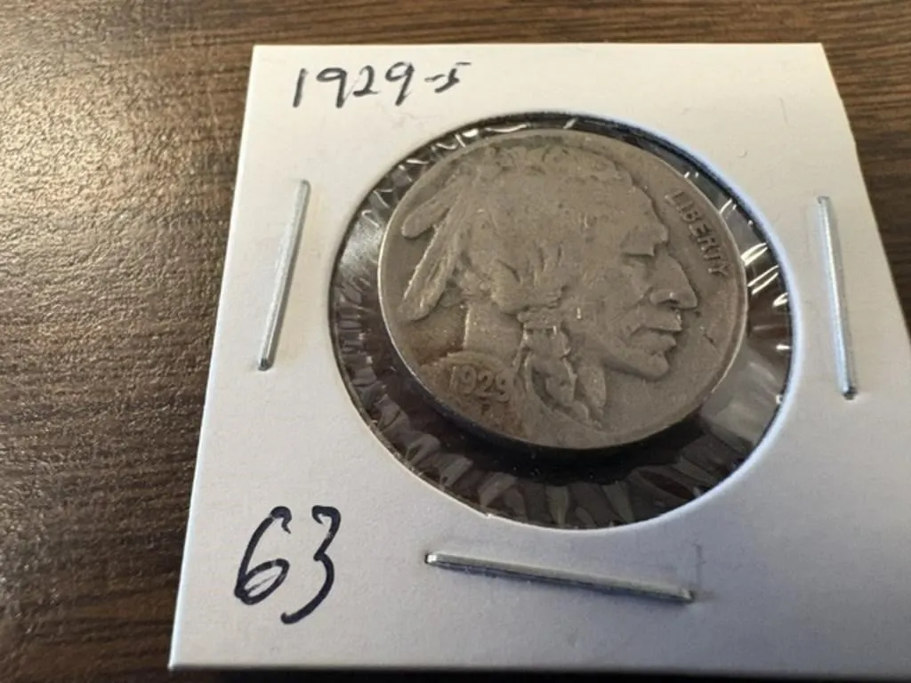 1929-S BUFFALO NICKEL