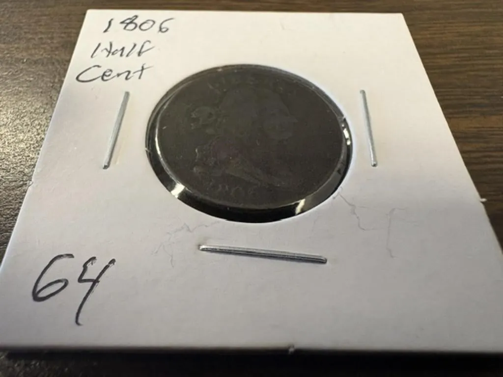 1806 HALF CENT