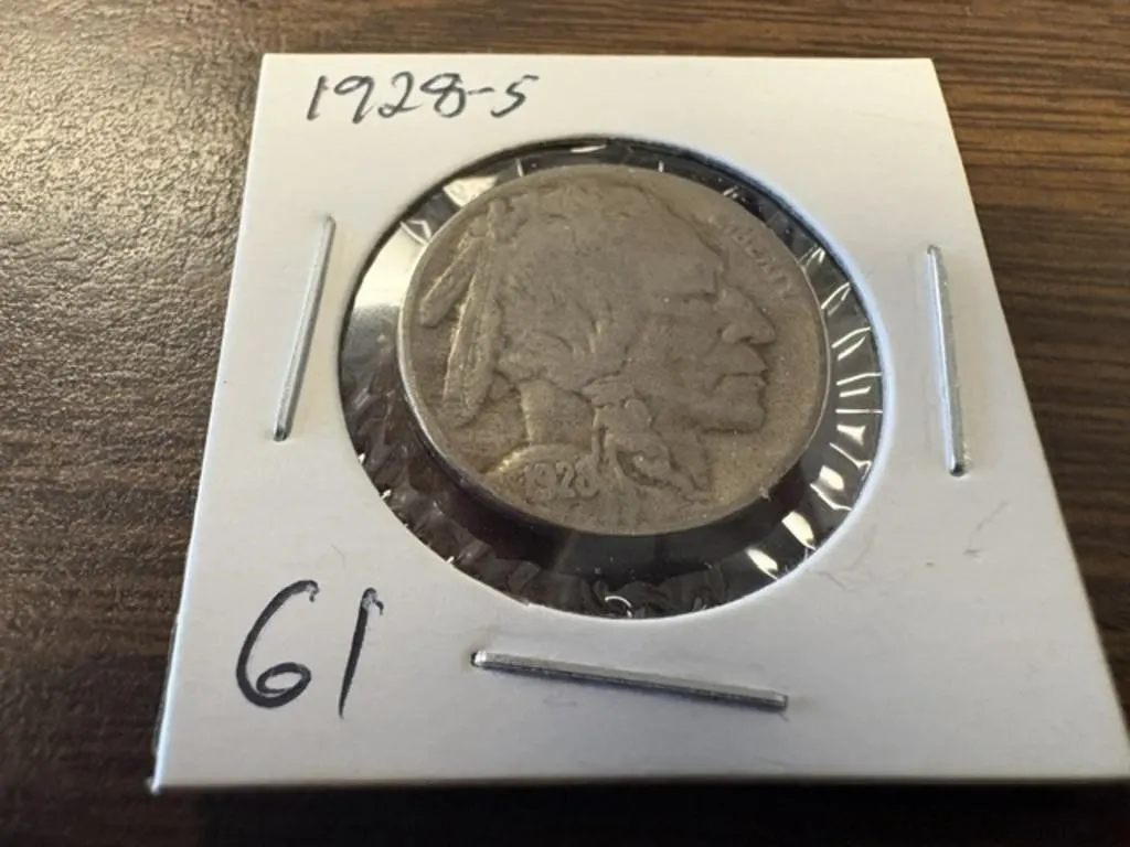 1928-S BUFFALO NICKEL