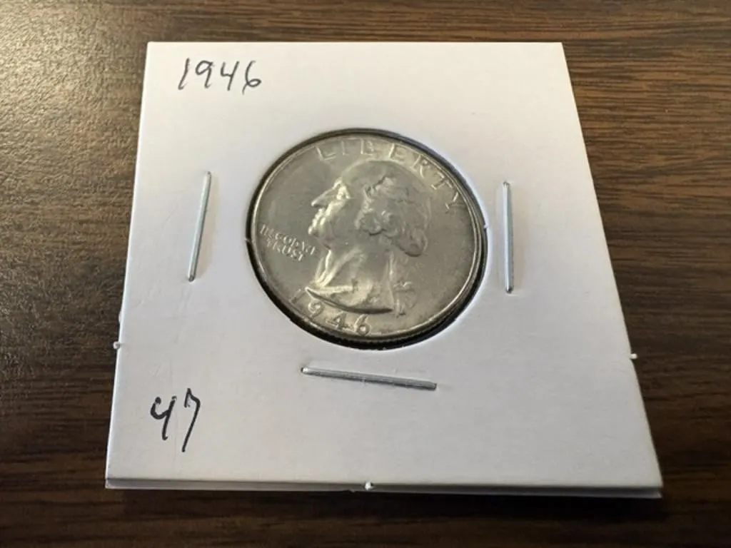 1946 WASHINGTON QUARTER