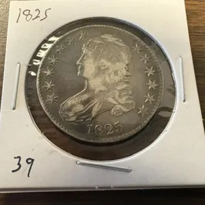 1825 CAPPED BUST HALF
