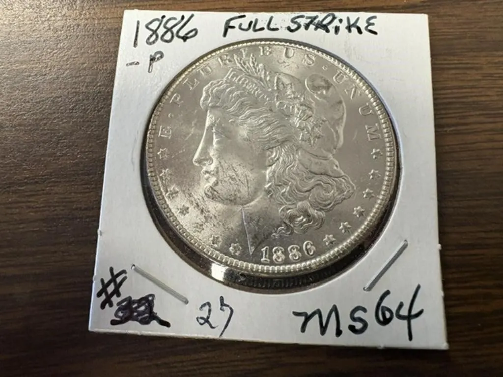 1886 MORGAN DOLLAR