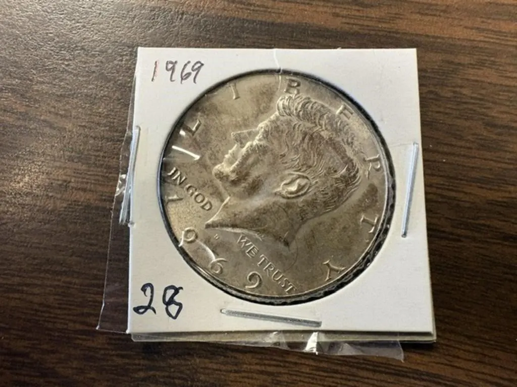 1969 KENNEDY HALF DOLLAR