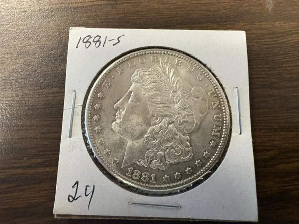 1881-S MORGAN DOLLAR