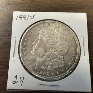 1881-S MORGAN DOLLAR