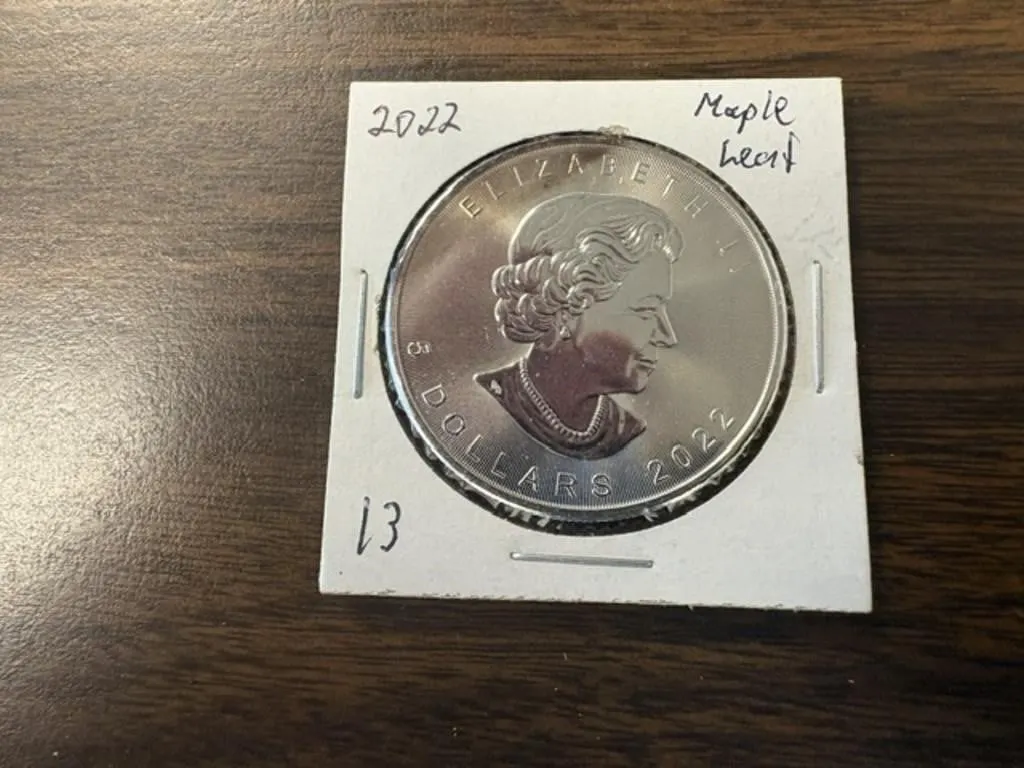 2022 CANADA MAPLE LEAF 1 oz Silver