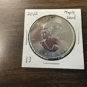 2022 CANADA  MAPLE LEAF 1 oz Silver