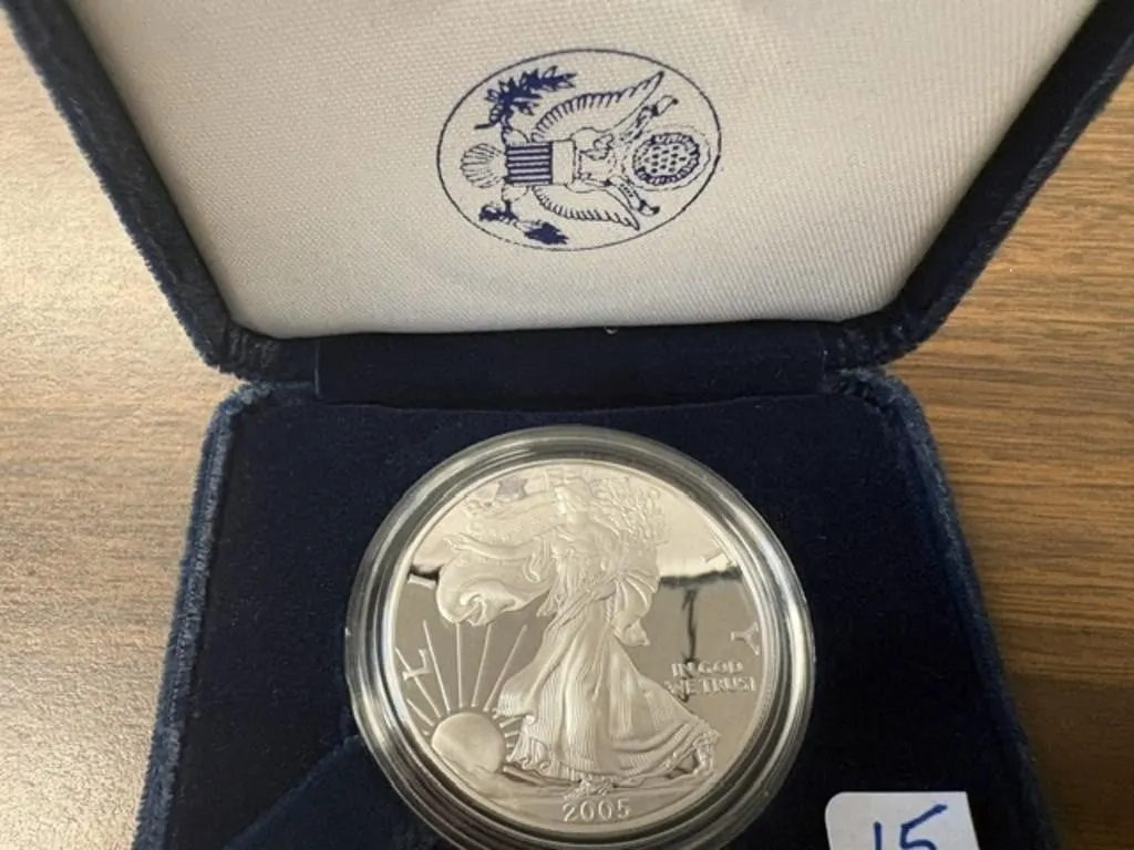 2005W AMERICAN EAGLE SILVER PROOF