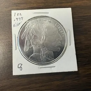1 oz. BUFFALO ROUND .999 SILVER