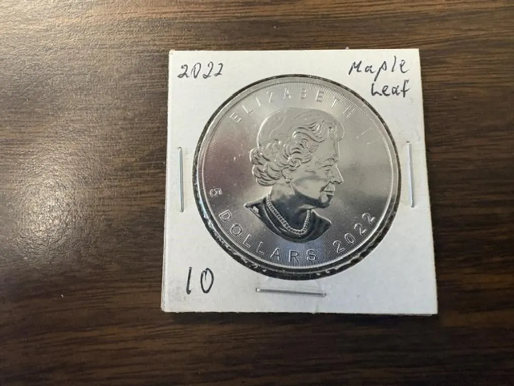 2022 CANADA MAPLE LEAF 1 oz Silver