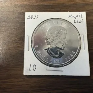2022 CANADA  MAPLE LEAF 1 oz Silver