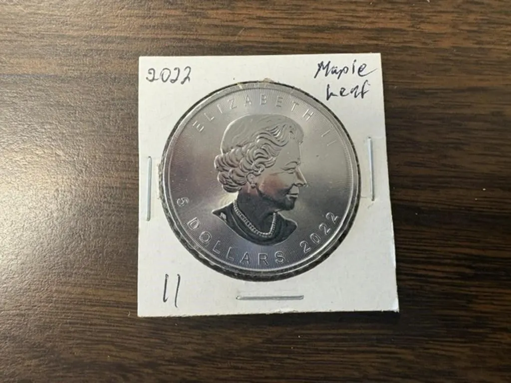 2022 CANADA MAPLE LEAF 1 oz Silver