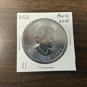 2022 CANADA  MAPLE LEAF 1 oz Silver