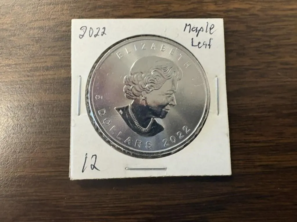 2022 CANADA MAPLE LEAF 1 oz Silver