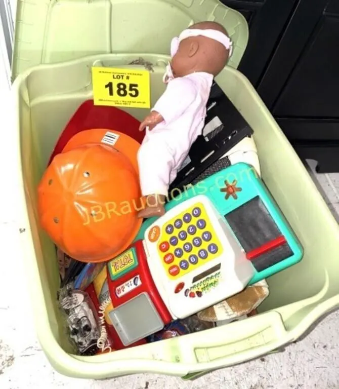 TUB OF TOYS
