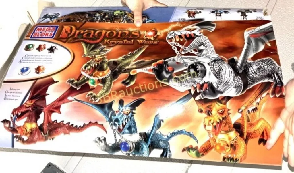 MEGA BLOKS DRAGONS KRYSTAL WARS