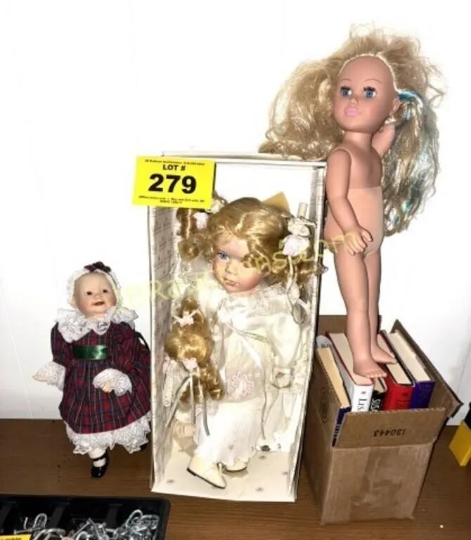 DOLLS AND BOOKS