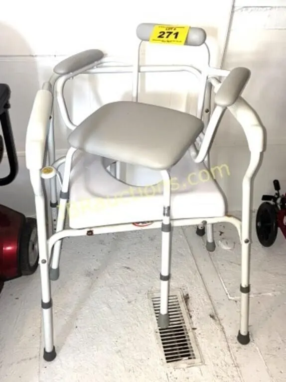 MEDICAL EQUIP - SHOWER STOOL AND TOILET SEAT