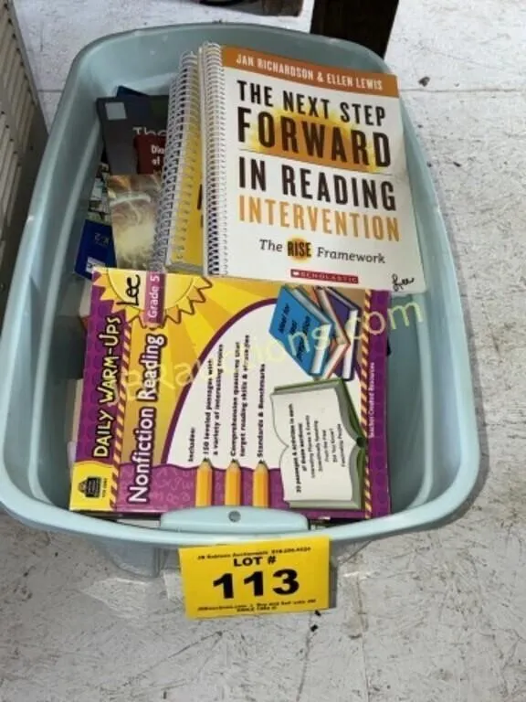 TEACHER READING BOOKS