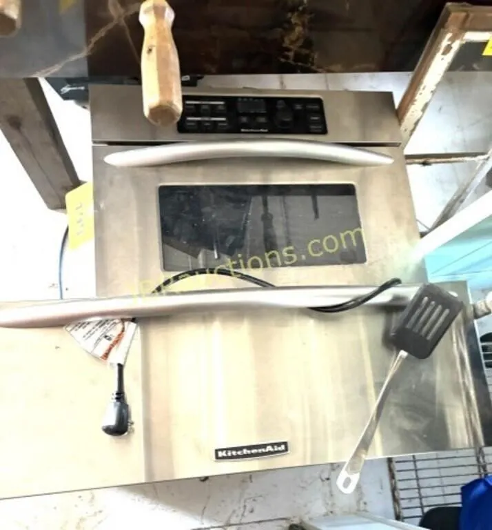 KITCHEN AID BUILT IN OVEN AND WARMER