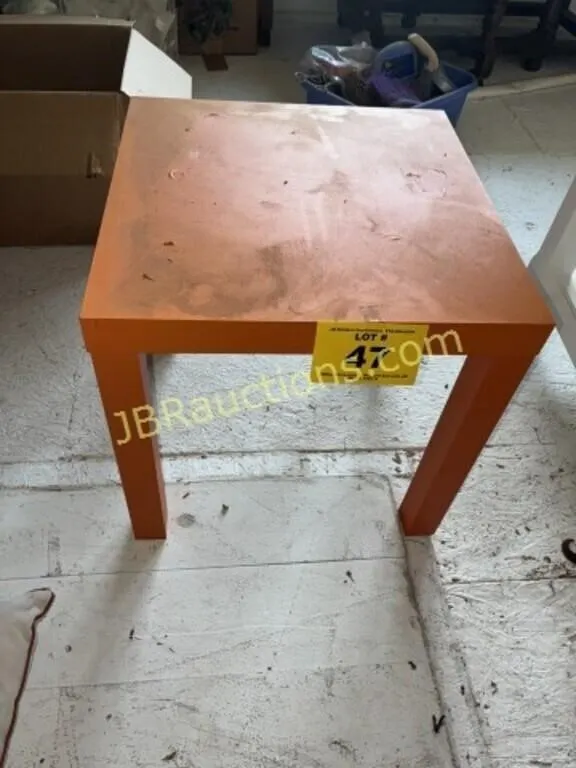 ORANGE TABLE