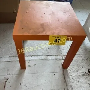 ORANGE TABLE
