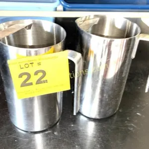 STAINLESS STEEL PITCHERS